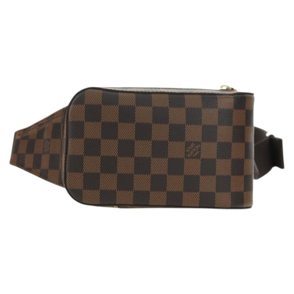 Louis Vuitton Damier Ebene Geronimos Shoulder Bag Brown